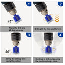 SHDIATOOL Diamond Drill Core Bits Set Triangle Shank Crowns for Ceramic Tile Granite Marble Porcelain 11pcs/Box 6/8/10/20/25/28/32/35/45/50/65mm - SHDIATOOL