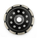 SHDIATOOL Diamond Single Row Grinding Cup Wheel for Concrete Masonry 2 sizes available 4" 5" - SHDIATOOL