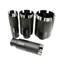 4pcs/set Diamond Drilling Core Bit for hard Granite SHDAITOOL 5/8-11 Thread - DIATOOL