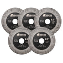 SHDIATOOL X Mesh Turbo Double Sided Diamond Cutting Grinding Disc for Tile Ceramic Marble Stone 4''/4.5''/5'' - SHDIATOOL