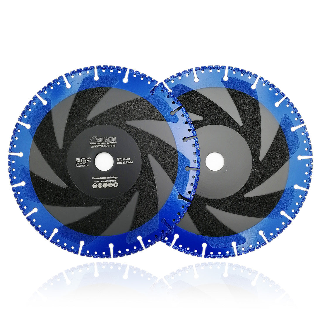 Diameter 9" Rescue Demolition Diamond Blades for ALL-CUT Metal Cutting Diamond Blade All Purpose Cut Off Wheel for Rebar Sheet Metal Angle Iron Stainless Steel Shipped from USA - DIATOOL
