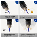 SHDIATOOL Diamond Drill Core Bits with Triangle Shank for Porcelain Tile Ceramic Granite Marble Masonry Stone Diamond Hole Saw 5pcs 6/8/10mm - SHDIATOOL