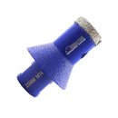 SHDIATOOL Diamond Drilling Chamfer Milling Bits with 5/8-11 or M14 Thread for Enlarging Grinding Trimming Tile Ceramic Marble Size 25/25/35mm - SHDIATOOL