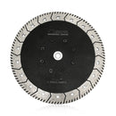 SHDIATOOL Granite Turbo Cutting Blades Two-in-One Design Cut Grind Sharpen Marble Concrete and Bricks 3" 4.5" 5" 7" 9" - SHDIATOOL
