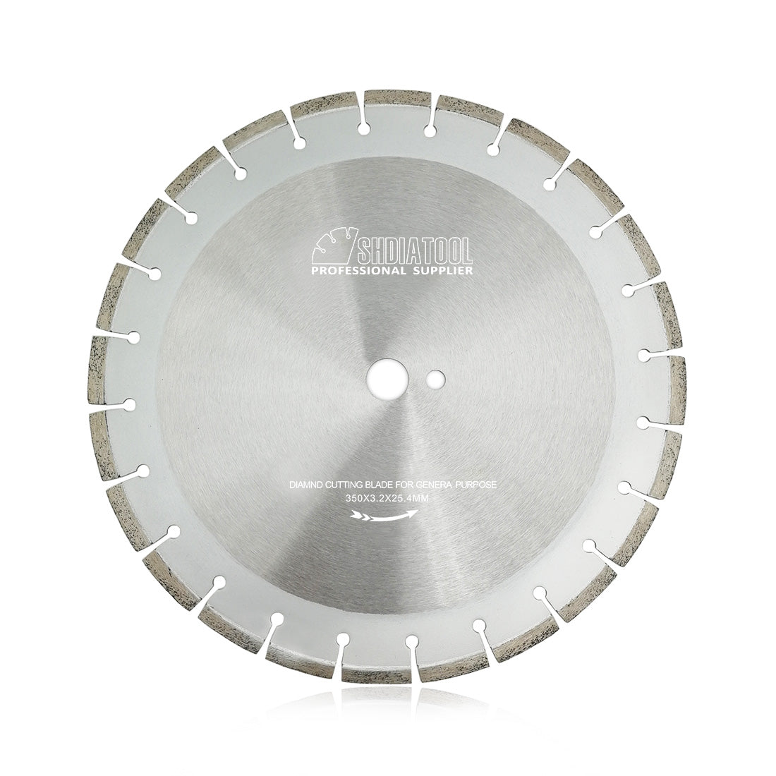 14 inch Segmented Rim Black Diamond Blade General Purpose Concrete/Brick - DIATOOL