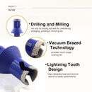 SHDIATOOL Diamond Drilling Chamfer Milling Bits with 5/8-11 or M14 Thread for Enlarging Grinding Trimming Tile Ceramic Marble Size 25/25/35mm - SHDIATOOL