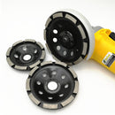 SHDIATOOL Diamond Single Row Grinding Cup Wheel for Concrete Masonry 2 sizes available 4" 5" - SHDIATOOL