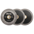 SHDIATOOL X Mesh Turbo Double Sided Diamond Cutting Grinding Disc for Tile Ceramic Marble Stone 4''/4.5''/5'' - SHDIATOOL