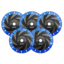 SHDIATOOL Metal Cutting Diamond Blade All Purpose Cut Off Wheel for Rebar Sheet Metal Angle Iron Stainless Steel Available Size 4.5"/5"/6"/7"/9"/12"/14"/16" - SHDIATOOL