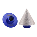 SHDIATOOL Diamond Beveling Chamfer Bits 5/8-11 or M14 or M10 Thread for Granite Marble Tiles Existing Holes Enlarging Polishing Shaping Dia 35/50/75mm - SHDIATOOL
