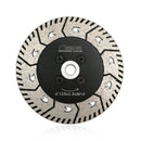 SHDIATOOL Granite Turbo Cutting Blades Two-in-One Design Cut Grind Sharpen Marble Concrete and Bricks 3" 4.5" 5" 7" 9" - SHDIATOOL