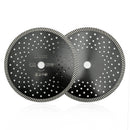 SHDIATOOL Diamond Narrow Turbo Blade with Multi Holes for Tile Granite Marble Concrete 4.5"5"7"9" - SHDIATOOL