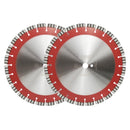SHDIATOOL Turbo Segmented Professional Laser Welded Diamond Blade for Reinforced Concrete Dia 14 inch - SHDIATOOL