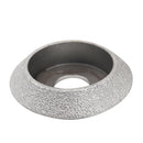 SHDIATOOL V-shape Diamond Hand Grinding Wheels for Marble Ceramic Tile Carving Edge Bore 22.23mm - SHDIATOOL