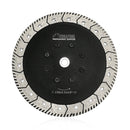 SHDIATOOL Granite Turbo Cutting Blades Two-in-One Design Cut Grind Sharpen Marble Concrete and Bricks 3" 4.5" 5" 7" 9" - SHDIATOOL
