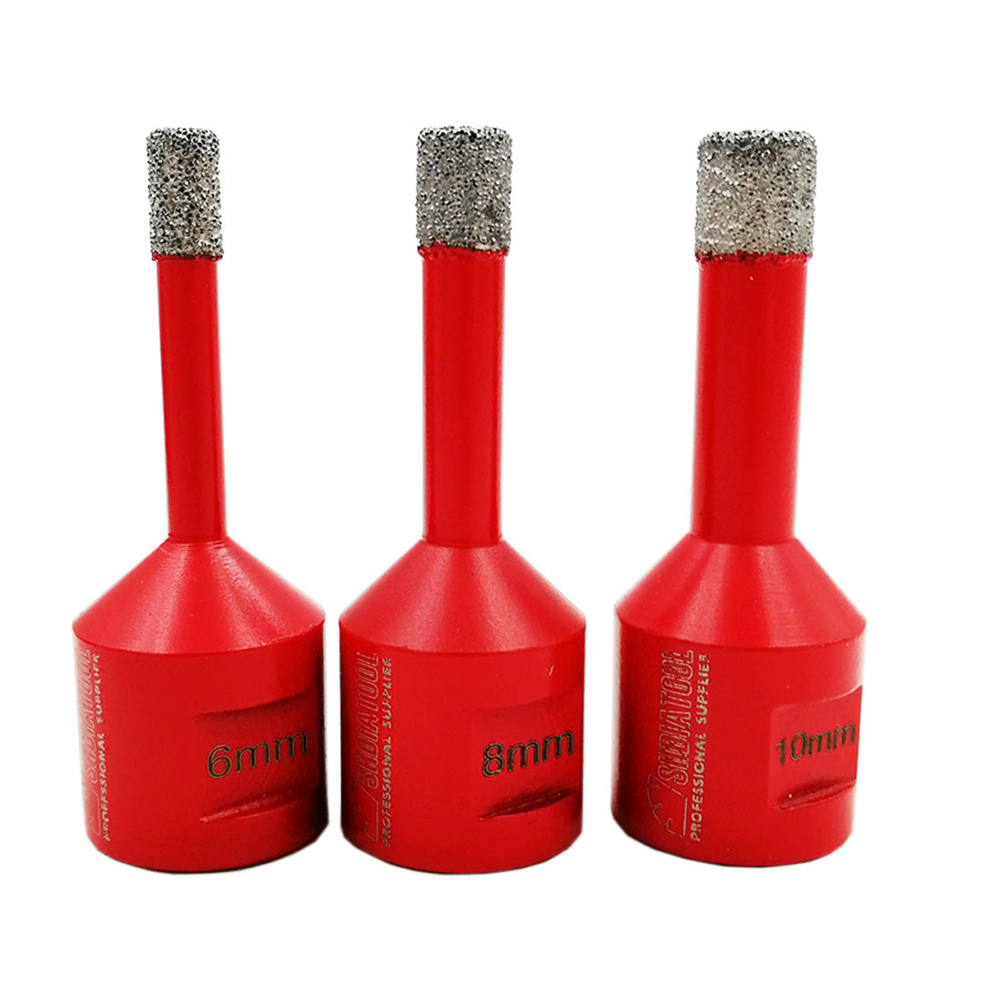 4pcs/set Dry Diamond Drill Bits for Porcelain Tile Stoneware Granite M14 Thread - SHDIATOOL