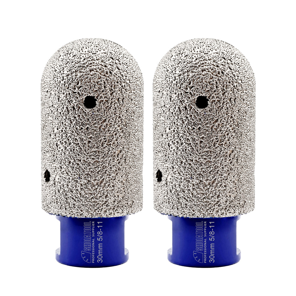 Diamond Finger Milling Bits Porcelain Ceramic Marble M14 or 5/8-11 Thread SHDIATOOL