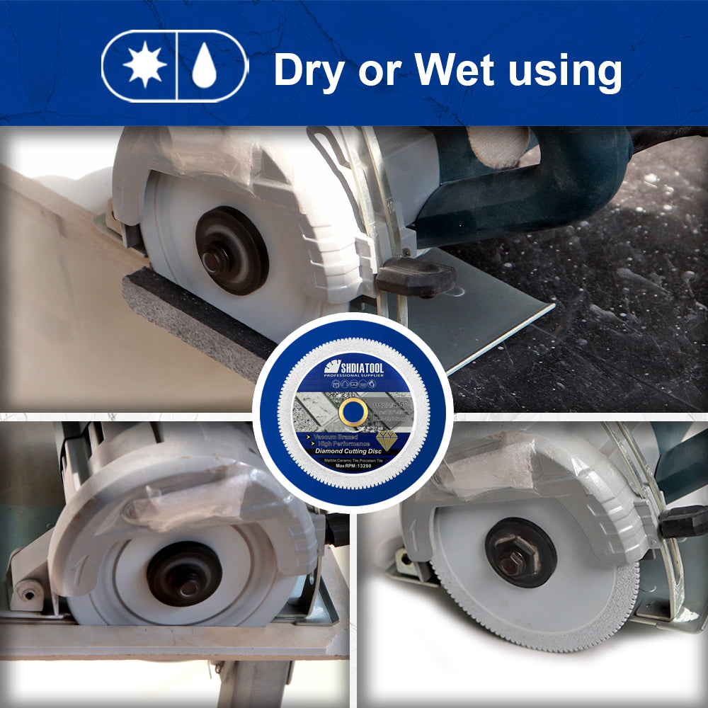 Diamond Cutting Disc 4.5"/115mm for Marble Ceramic Tile Stone Saw Blade