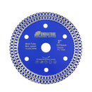 SHDIATOOL 1/2/3 PCS 3" 75mm X Mesh Turbo Diamond Blade Cutting for Tile Ceramic Porcelain Marble