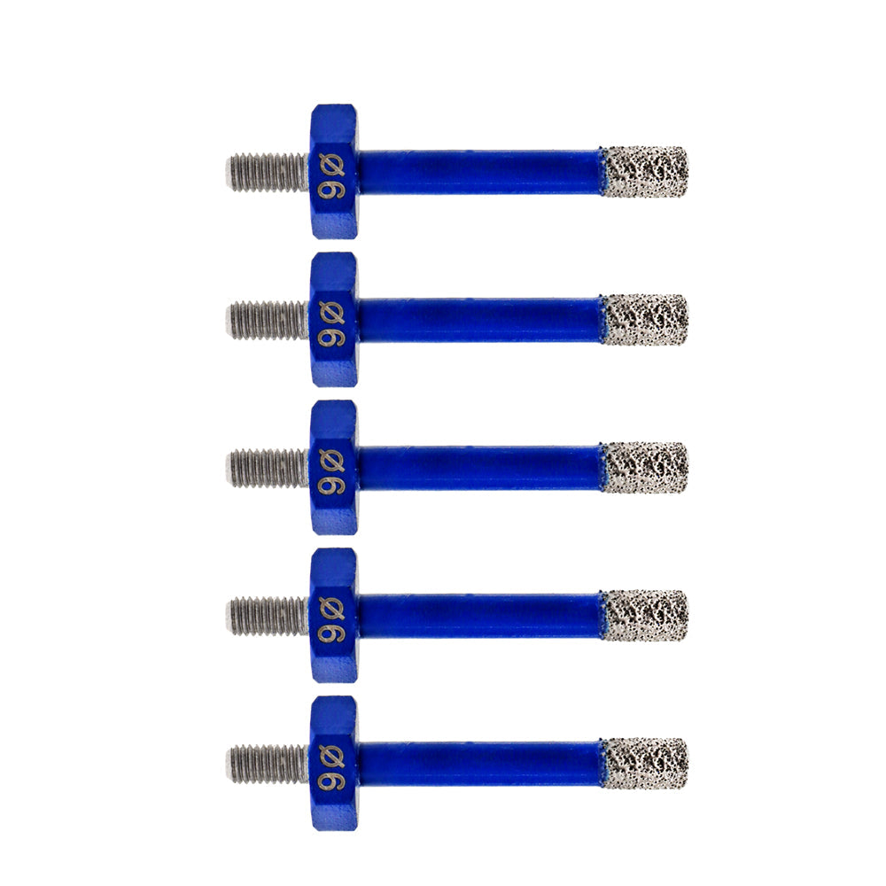 Diamond Dry Drill Bits for Drilling Tile Porcelain Stoneware Marble M5 External Thread - SHDIATOOL