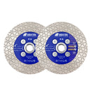 Diamond Cutting Grinding Disc Double-sided Triangle 4" Ceramic Marble M14 or 5/8-11