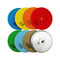 4 inch Dry Diamond Polishing Pad for Granite Marble  7pcs/set Mixed Grits Plus a 5/8-11 Backer - SHDIATOOL