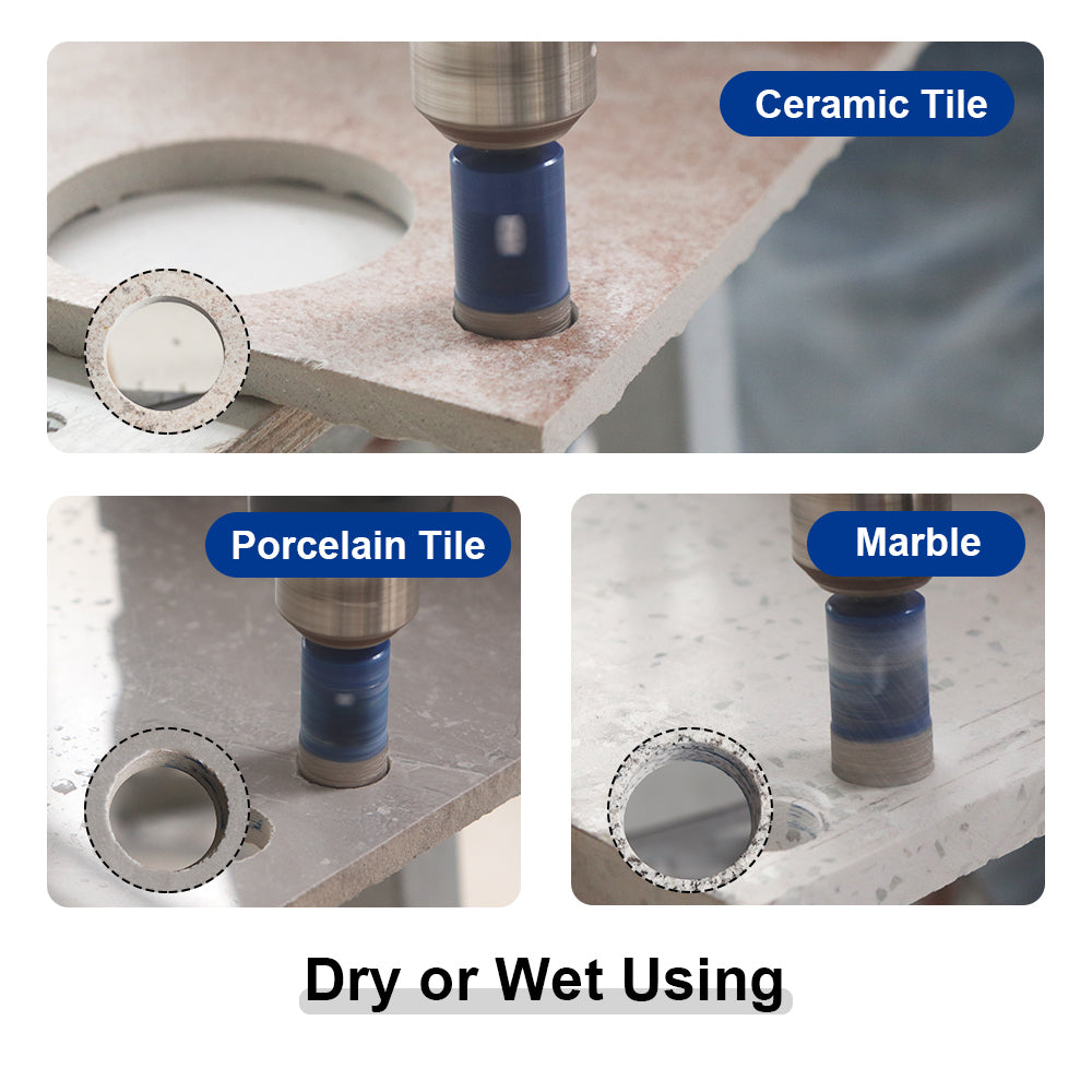 Diamond Drilling Core Bit 20/25mm Granite Marble Ceramic Masonry  Quick-fit Shank
