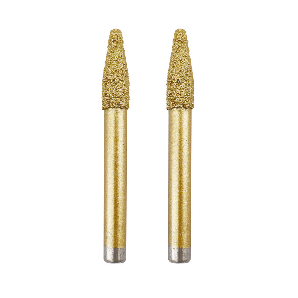 CNC Diamond Engraving Router Bit Stone Milling Cutter Engraver Marble Granite Tool Blades Carving Knife