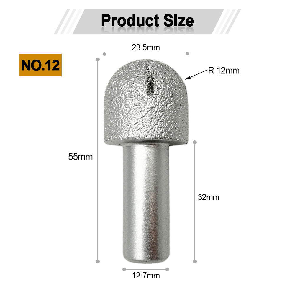Shdiatool Diamond Router Bits 1/2