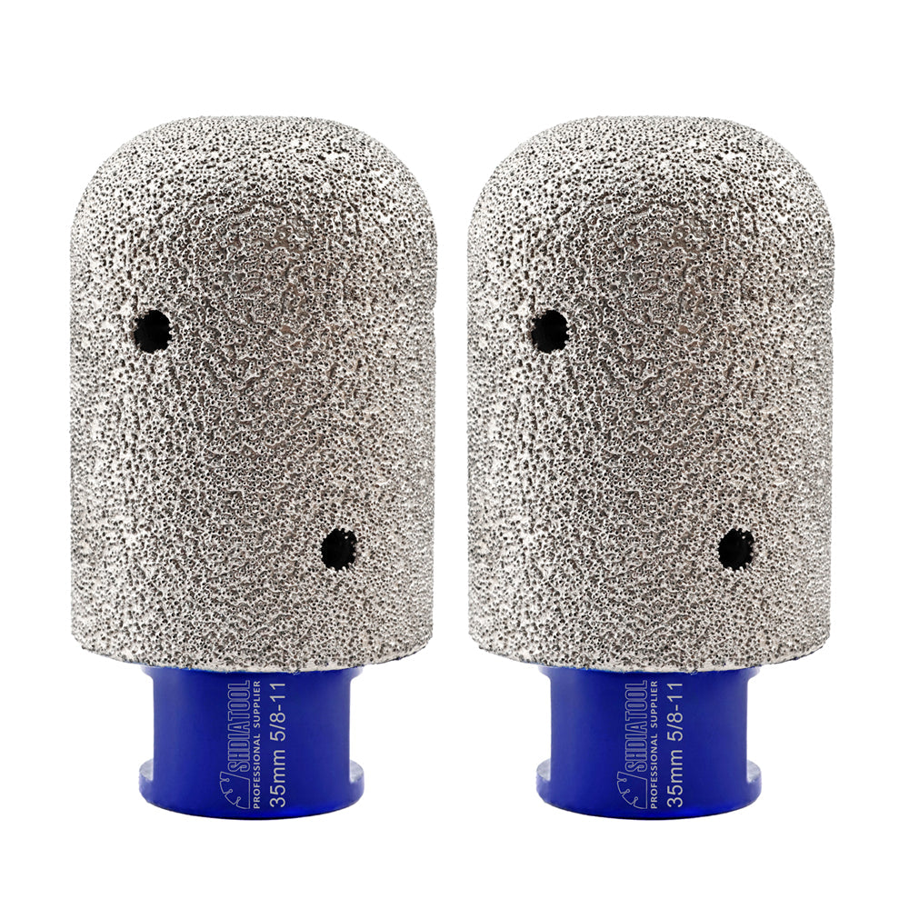 Diamond Finger Milling Bits Porcelain Ceramic Marble M14 or 5/8-11 Thread SHDIATOOL