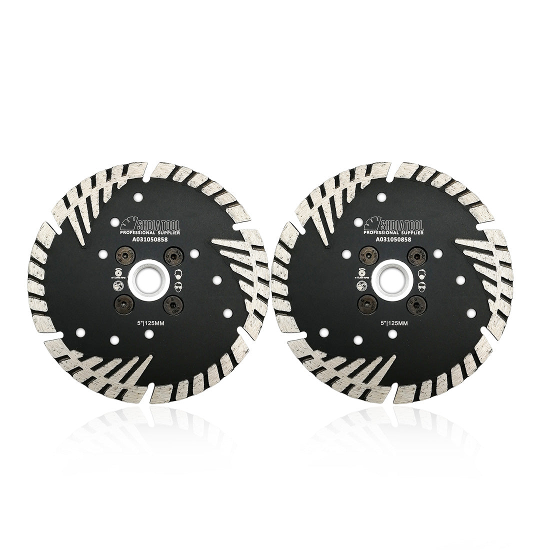 Diamond Saw Blade 5"/9" Granite Marble Concrete Brick Tile 5/8-11 Flange SHDIATOOL