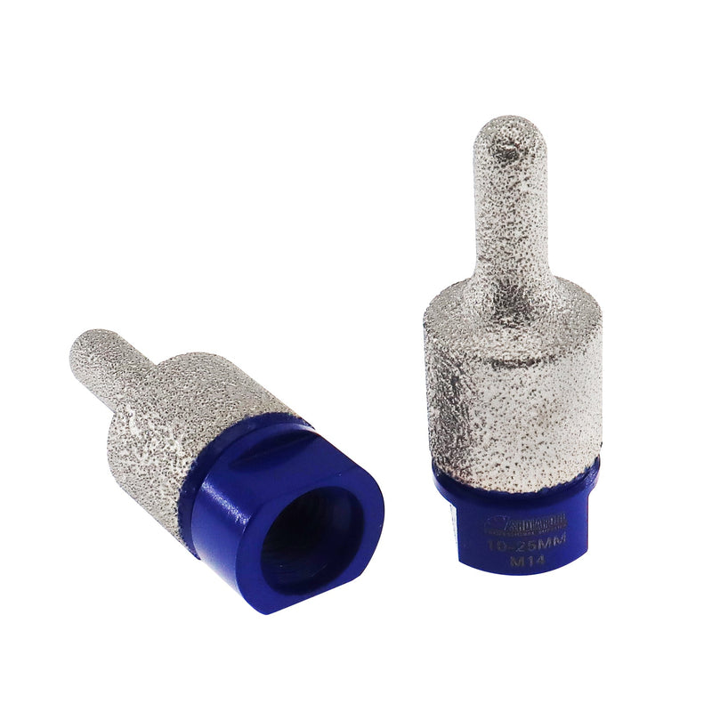 Diamond Milling Finger Bits for Enlarge Hole Special-shaped in Marble Masonry 10mmx25mm - SHDIATOOL