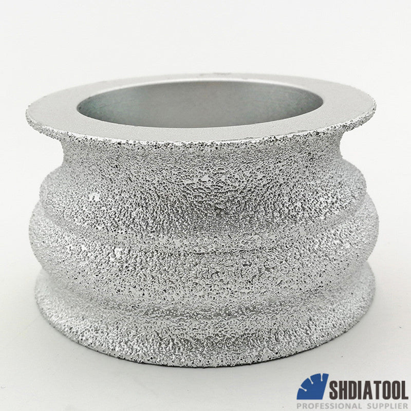 3"/75mm Diamond Hand Convext Disc Stone Edge Grinding Ceramics Quartz SHDIATOOL - SHDIATOOL
