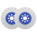 Saw Blades Double sided 4/4.5/5" Granite Marble Concrete M14 or 5/8-11 Flange