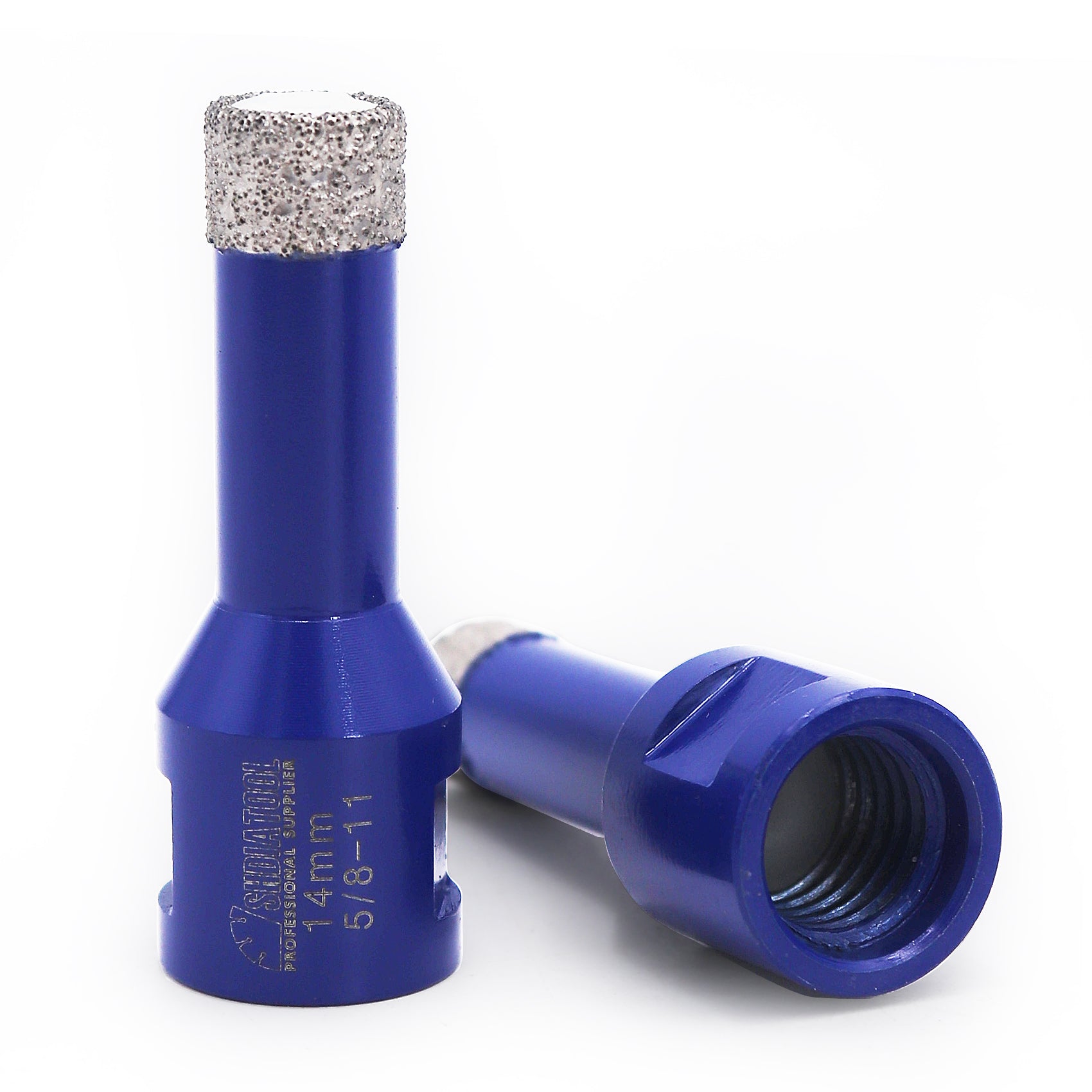 Diamond Core Bit 2pcs 6-50MM for Marble Porcelain Ceramic Stone 5/8-11 Thread - SHDIATOOL