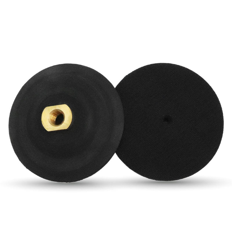 Rubber/Aluminum Backer Pads with M14 Thread for Diamond Polishing Pads 3"/4"/5" - SHDIATOOL
