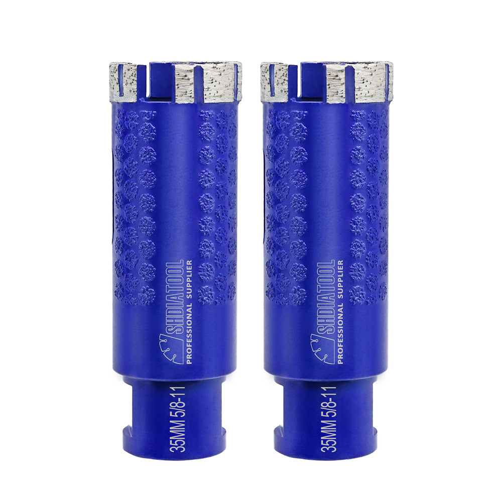1pc/2pcs SHDIATOOL Diamond Drill Core Bit Laser Welded 35mm for Hard Stone Concrete Granite