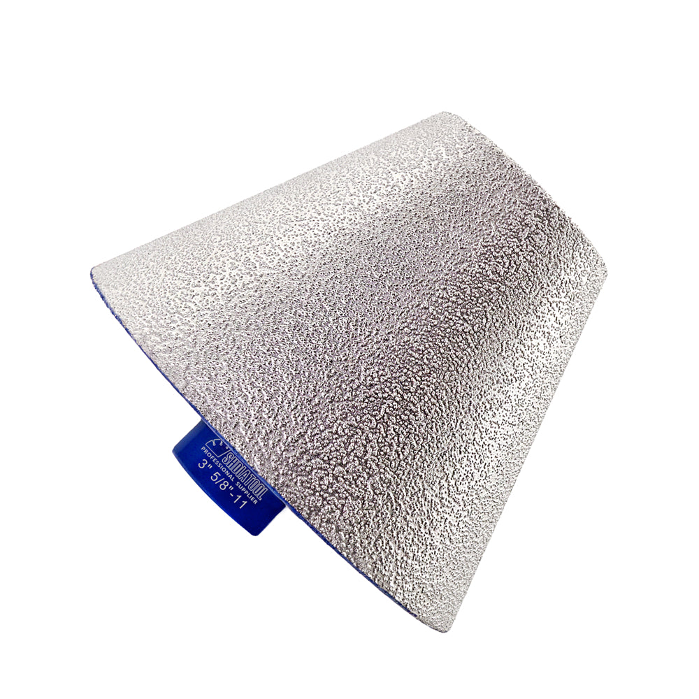 SHDIATOOL Diamond Beveling Chamfer Bits 5/8-11 or M14 or M10 Thread for Granite Marble Tiles Existing Holes Enlarging Polishing Shaping Dia 20/35/50/75mm - SHDIATOOL