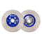 Diamond Cutting Grinding Disc Triangle 4.5"/5" Ceramic Stone M14 or 5/8-11 Flange