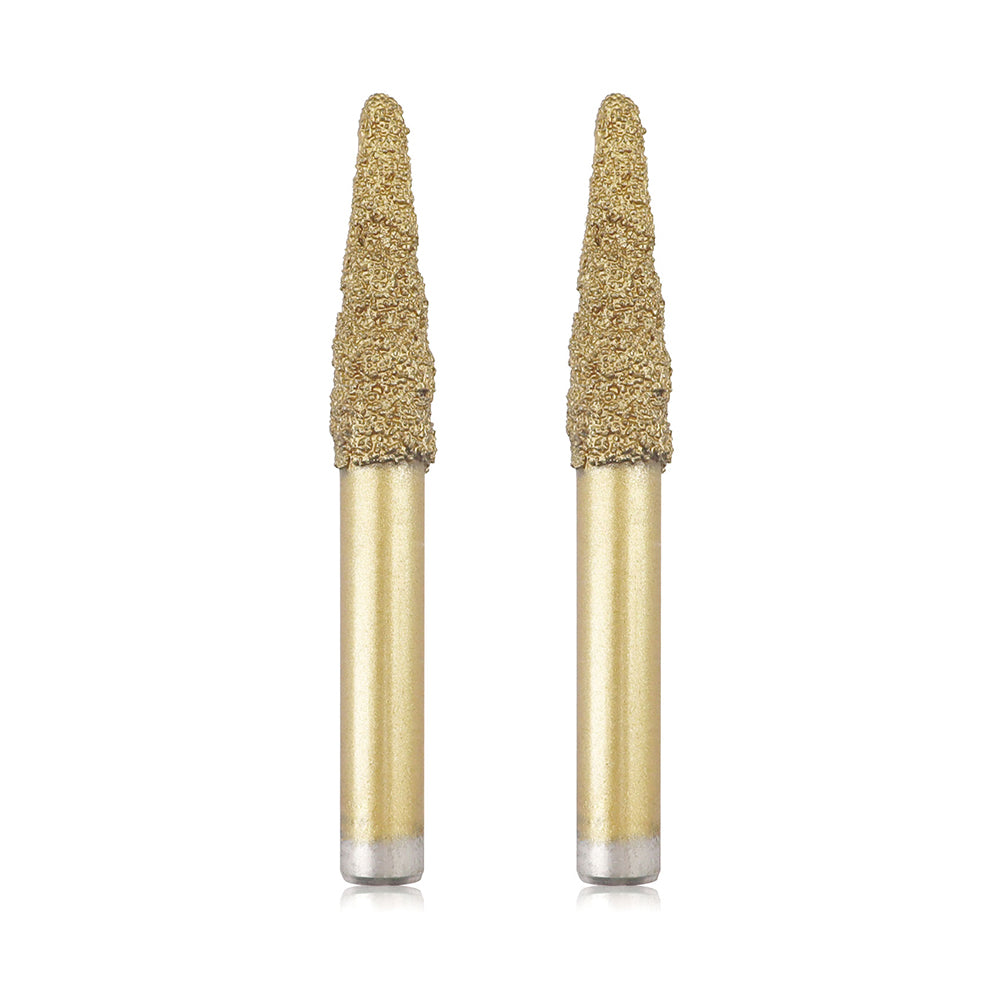 CNC Diamond Engraving Router Bit Stone Milling Cutter Engraver Marble Granite Tool Blades Carving Knife