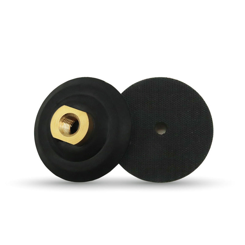 Rubber/Aluminum Backer Pads with M14 Thread for Diamond Polishing Pads 3"/4"/5" - SHDIATOOL