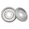 3"/75mm Vacuum Brazed Diamond Convex Wheel for Grinding Concrete Marble Granite 2pcs - SHDIATOOL