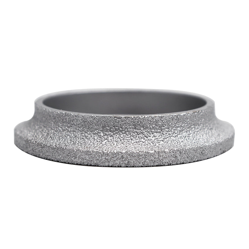 1/8 Bevel Diamond Hand Profile Wheel for Granite, Marble, and Stone, 50/60 Grit, Eased/Pencil Edge, 5/8-11 Arbor 1/8 Bevel Diamond Hand Profile Wheel for Granite, Marble, and Stone, 50/60 Grit, Eased/Pencil Edge, 5/8-11 Arbor
