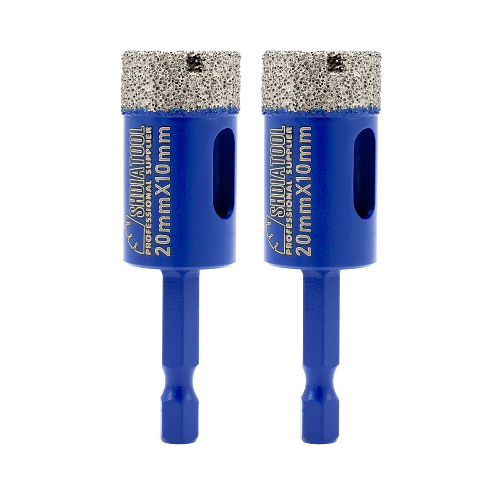 Diamond Drilling Core Bit 20/25mm Granite Marble Ceramic Masonry  Quick-fit Shank