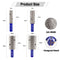 SHDIATOOL Diamond Finger Milling bits Porcelain Ceramic Marble Granite Hex Shank