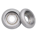 3"/75mm Vacuum Brazed Diamond Convex Wheel for Grinding Concrete Marble Granite 2pcs - SHDIATOOL