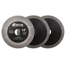 X Mesh Turbo Blade Tile Ceramic Marble Double Sided Diamond Cutting Grinding Disc