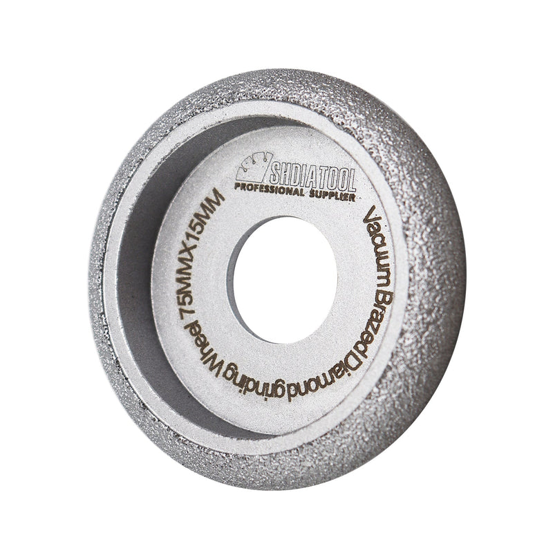 3"/75mm Diamond CONVEX Wheel Grinding Disc Marble Granite SHDIATOOL - SHDIATOOL