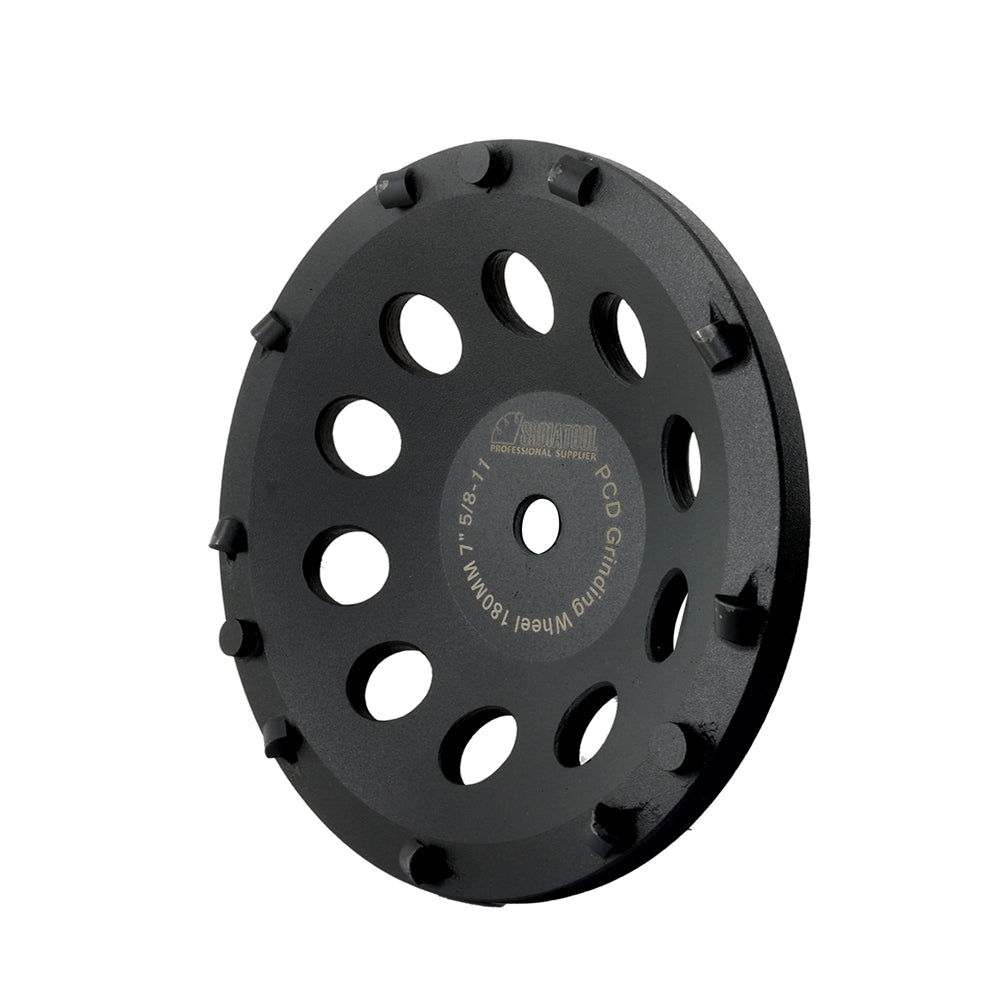 7" PCD Grinding Cup Wheel Remove Glue Mastic Paint Concrete Floor Surface Coating