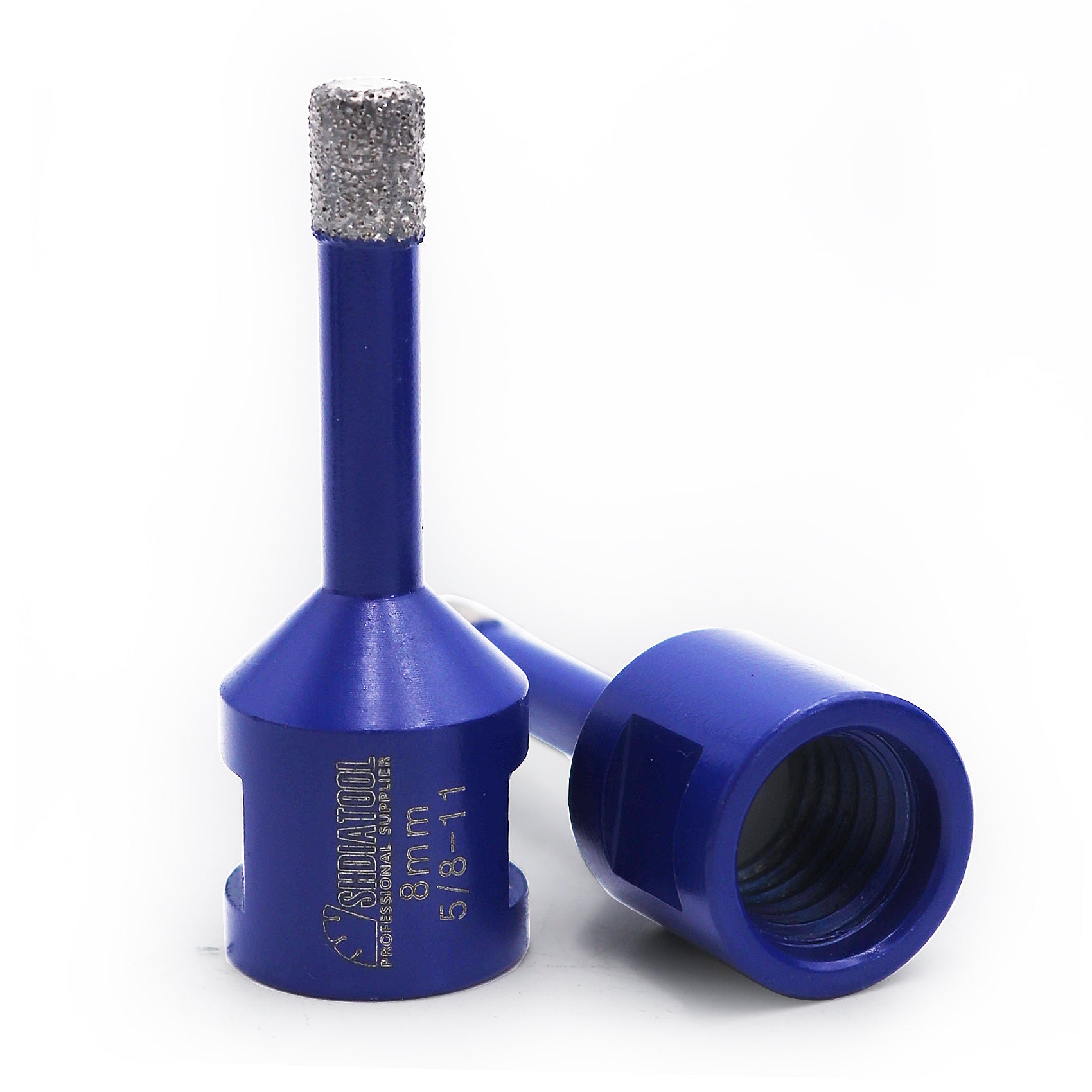 Diamond Core Bit 2pcs 6-50MM for Marble Porcelain Ceramic Stone 5/8-11 Thread - SHDIATOOL
